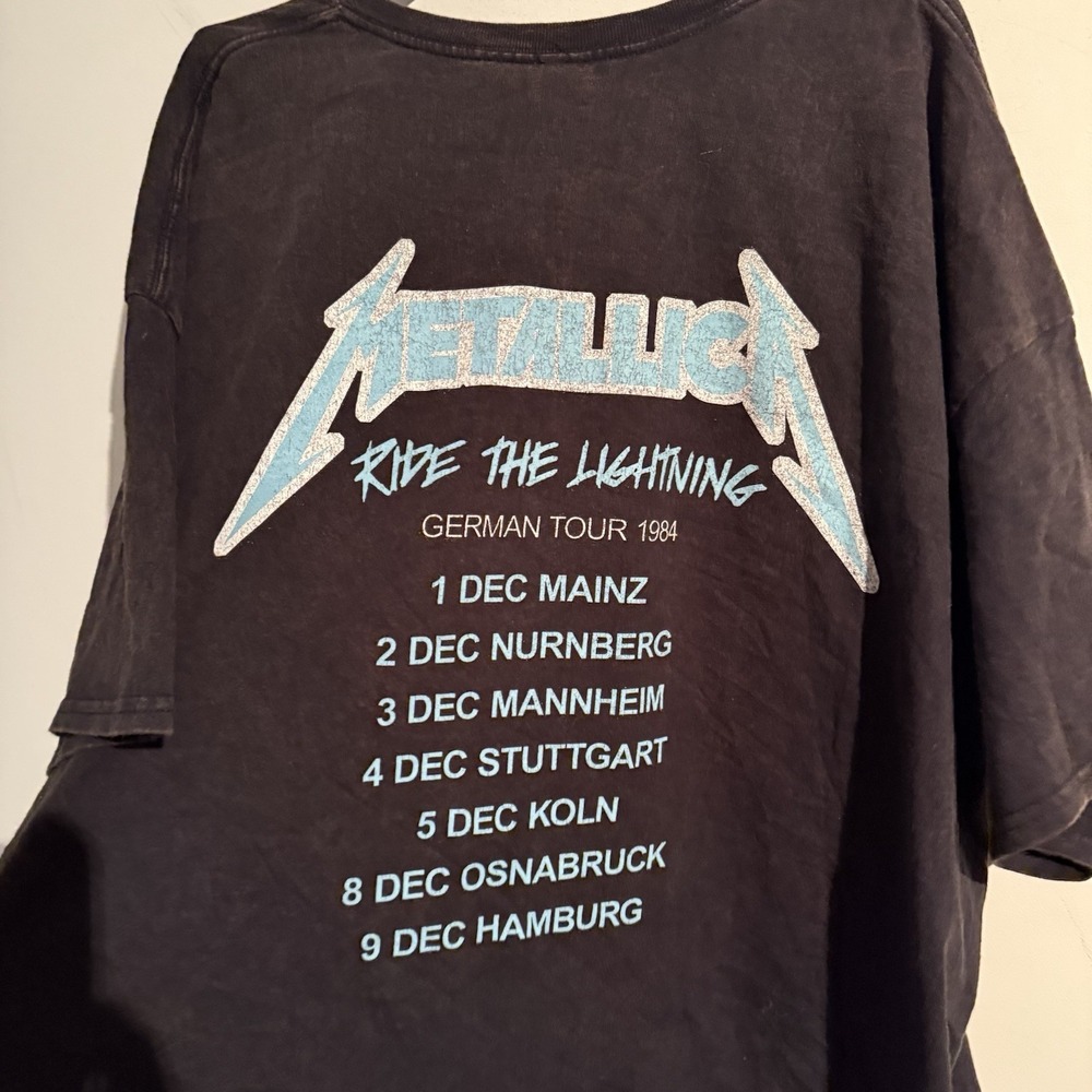 Metallica 3X Mens Tshirt Retro Vintage Inspired Grunge Rock Graphic Festival - Picture 5 of 5